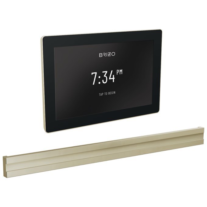 BRIZO Other Transcendent Digital Interface + Bilateral Steam Set — Lumicoat® Polished Nickel