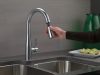 DELTA Essa Single Handle Pull-Down Kitchen Faucet — Arctic Stainless