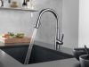 DELTA Essa Single Handle Pull-Down Kitchen Faucet — Arctic Stainless