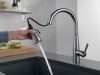 DELTA Essa Single Handle Pull-Down Kitchen Faucet — Arctic Stainless