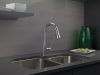 DELTA Essa Single Handle Pull-Down Kitchen Faucet — Arctic Stainless