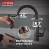 DELTA Essa Single Handle Pull-Down Kitchen Faucet — Venetian Bronze