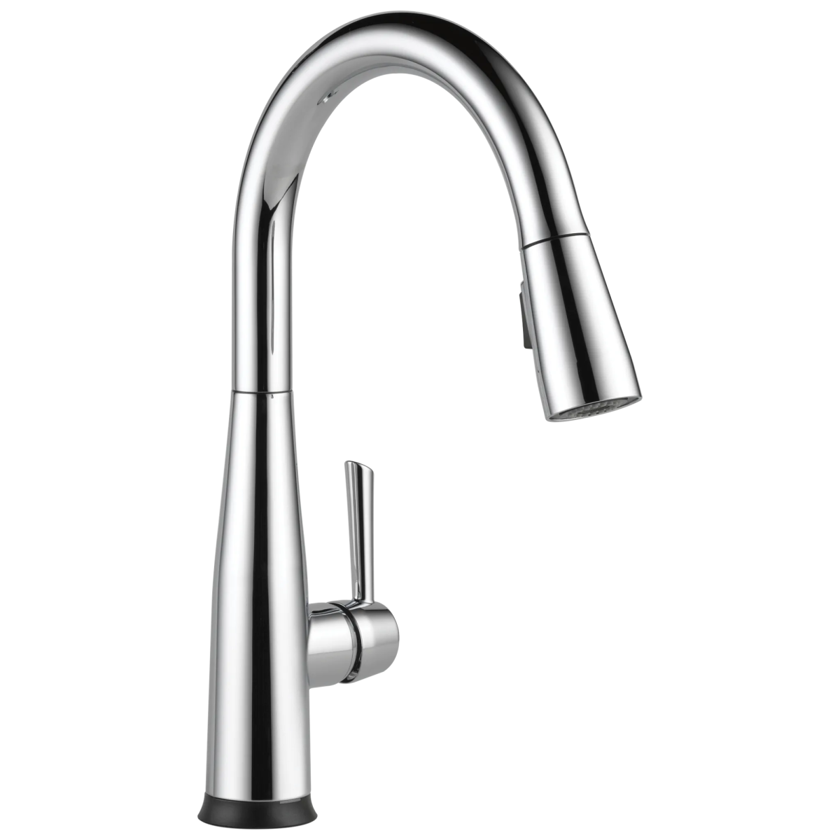 DELTA Essa Single Handle Pull-Down Kitchen Faucet with Touch2O Technology — Chrome