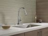 DELTA Essa Single Handle Pull-Down Kitchen Faucet with Touch2O Technology — Chrome