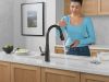 DELTA Essa Touch2O Technology Kitchen Faucet with Touchless Technology — Venetian Bronze