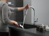 DELTA Essa VoiceIQ Single Handle Pull-Down Faucet with Touch2O Technology — Arctic Stainless