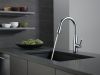 DELTA Essa VoiceIQ Single Handle Pull-Down Faucet with Touch2O Technology — Arctic Stainless