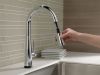 DELTA Essa VoiceIQ Single Handle Pull-Down Faucet with Touch2O Technology — Chrome