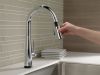 DELTA Essa VoiceIQ Single Handle Pull-Down Faucet with Touch2O Technology — Chrome