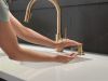 DELTA Trinsic Single Handle Pull-Down Kitchen Faucet — Champagne Bronze