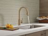 DELTA Trinsic Single Handle Pull-Down Kitchen Limited Swivel — Champagne Bronze