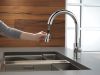 DELTA Trinsic Single Handle Pull-Down Kitchen Faucet — Chrome