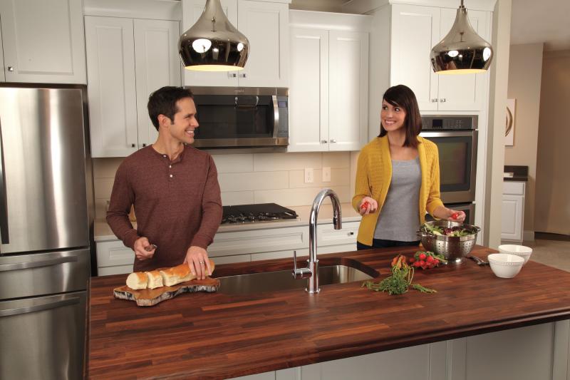 DELTA Trinsic Single Handle Pull-Down Kitchen Faucet — Chrome