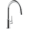 DELTA Trinsic Single Handle Pull-Down Kitchen Limited Swivel — Chrome