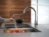 DELTA Trinsic Single Handle Pull-Down Kitchen Limited Swivel — Chrome