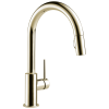 DELTA Trinsic Single Handle Pull-Down Kitchen Faucet — Polished Nickel