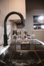 DELTA Trinsic Single Handle Pull-Down Kitchen Faucet with Touch2O Technology — Matte Black
