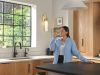 DELTA Other Contemporary Round Beverage Faucet — Matte Black
