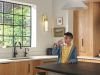 DELTA Other Contemporary Round Beverage Faucet — Matte Black