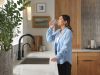 DELTA Other Contemporary Round Beverage Faucet — Matte Black