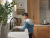 DELTA Other Contemporary Round Beverage Faucet — Matte Black