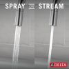 DELTA Trinsic VoiceIQ Kitchen Faucet with Touch2O Technology with Touchless Technology — Arctic Stainless