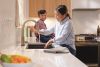 DELTA Trinsic VoiceIQ Kitchen Faucet with Touch2O Technology with Touchless Technology — Champagne Bronze