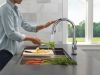 DELTA Trinsic VoiceIQ Kitchen Faucet with Touch2O Technology with Touchless Technology — Chrome
