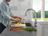 DELTA Trinsic VoiceIQ Kitchen Faucet with Touch2O Technology with Touchless Technology — Chrome