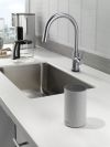 DELTA Trinsic VoiceIQ Single-Handle Pull-Down Kitchen Faucet with Touch2O Technology — Arctic Stainless
