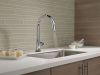 DELTA Trinsic VoiceIQ Single-Handle Pull-Down Kitchen Faucet with Touch2O Technology — Chrome