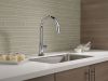 DELTA Trinsic VoiceIQ Single-Handle Pull-Down Kitchen Faucet with Touch2O Technology — Chrome