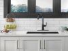 DELTA Stryke Single Handle Pull-Down Kitchen Faucet — Matte Black