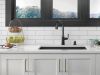 DELTA Stryke Single Handle Pull-Down Kitchen Faucet — Matte Black