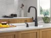 DELTA Stryke Touch2O Technology Kitchen Faucet with Touchless Technology — Matte Black
