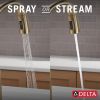 DELTA Stryke Touch2O Technology Kitchen Faucet with Touchless Technology — Lumicoat® Champagne Bronze