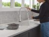 DELTA Stryke Touch2O Technology Kitchen Faucet with Touchless Technology — Lumicoat® Chrome