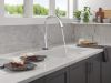 DELTA Stryke Touch2O Technology Kitchen Faucet with Touchless Technology — Lumicoat® Chrome