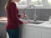DELTA Stryke Touch2O  Pull-Down Kitchen w/ Voice — Lumicoat® Arctic Stainless