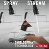 DELTA Leland Single Handle Pull-Down Kitchen Faucet With Touch2O Technology And ShieldSpray Technologies — Matte Black