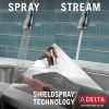 DELTA Leland Single Handle Pull-Down Kitchen Faucet with Touch2O and ShieldSpray Technologies — Chrome