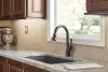 DELTA Leland Single Handle Pull-Down Kitchen Faucet with Touch2O and ShieldSpray Technologies — Venetian Bronze