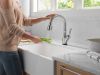 DELTA Leland Touch2O Technology Kitchen Faucet with Touchless Technology — Arctic Stainless