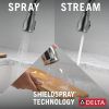 DELTA Leland Touch2O Technology Kitchen Faucet with Touchless Technology — Arctic Stainless