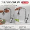 DELTA Leland Touch2O Technology Kitchen Faucet with Touchless Technology — Arctic Stainless