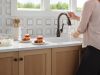 DELTA Leland Touch2O Technology Kitchen Faucet with Touchless Technology — Venetian Bronze