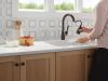 DELTA Leland Touch2O Technology Kitchen Faucet with Touchless Technology — Venetian Bronze