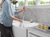 DELTA Leland Touch2O Technology Kitchen Faucet with Touchless Technology — Spotshield Stainless