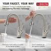 DELTA Leland Touch2O Technology Kitchen Faucet with Touchless Technology — Spotshield Stainless