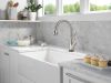 DELTA Leland Touch2O Technology Kitchen Faucet with Touchless Technology — Spotshield Stainless